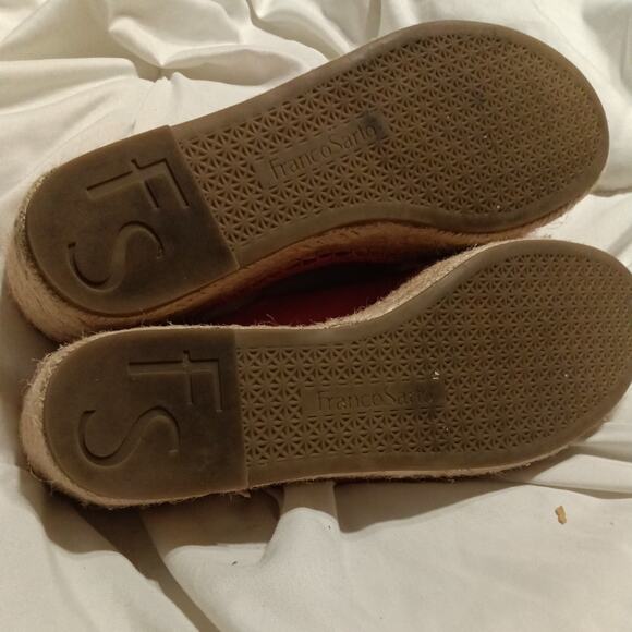 Franco Sarto Women's pink Pacifica Espadrille Wedge Slide Sandal S 7.5 - Picture 5 of 6